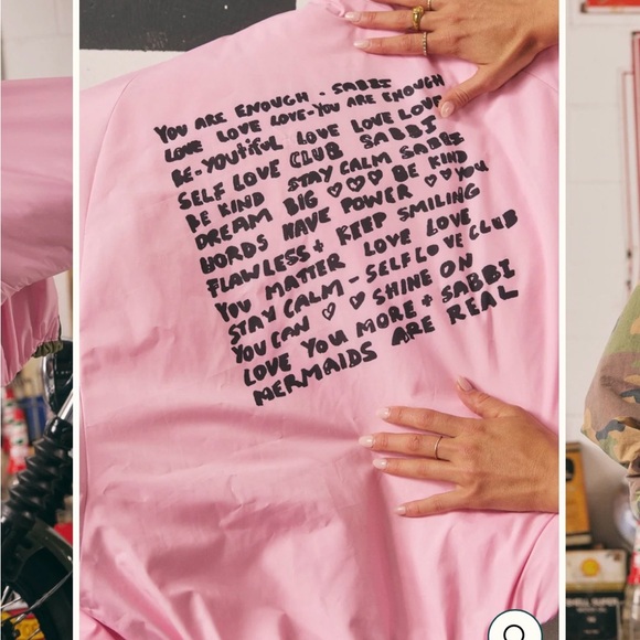 The “Be Kind” Bomber by Sabbi -oversized - Picture 2 of 6